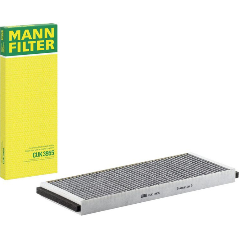 MANN-FILTER CUK 3955 Innenraumfilter, Aktivkohlefilter MANN-FILTER CUK 3955 Innenraumfilter, Aktivkohlefilter