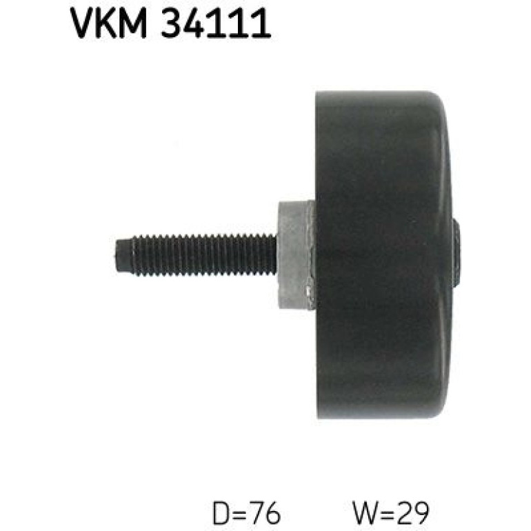 Umlenk-/Führungsrolle, Keilrippenriemen VKM 34111 Umlenk-/Führungsrolle, Keilrippenriemen VKM 34111
