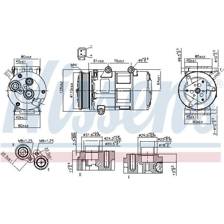 Kompressor, Klimaanlage 89326