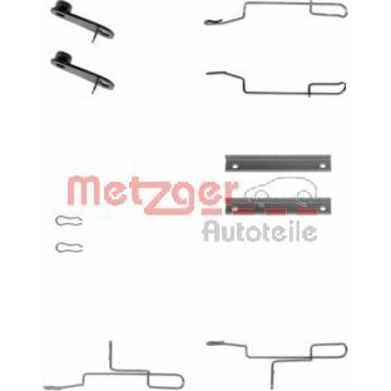 Zubehörsatz, Scheibenbremsbelag 109-1188 Zubehörsatz, Scheibenbremsbelag 109-1188
