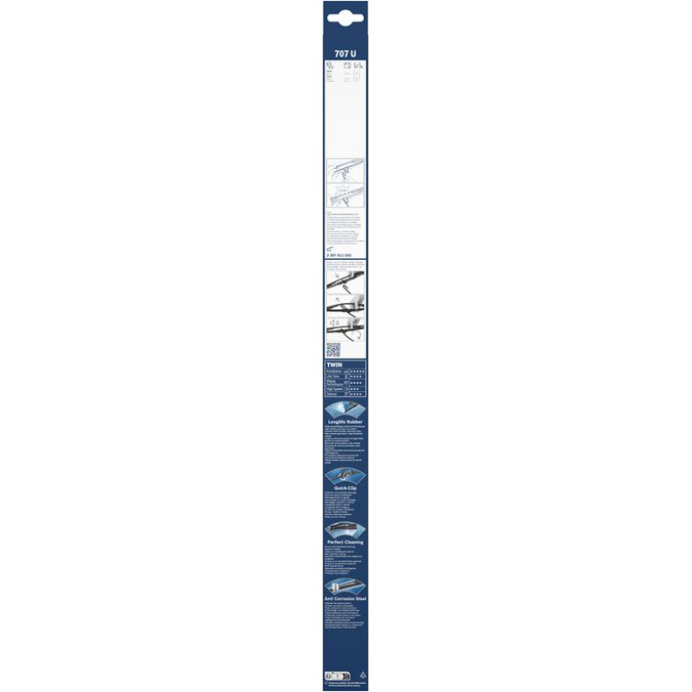 BOSCH 707 U Scheibenwischer Twin 3 397 011 543