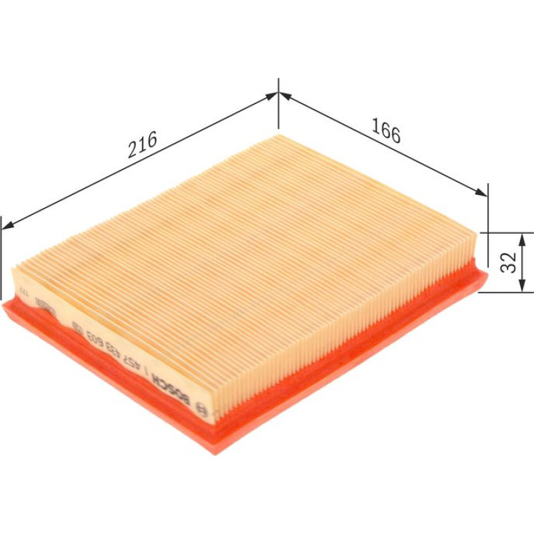 BOSCH 1 457 433 306 Luftfilter BOSCH 1 457 433 306 Luftfilter
