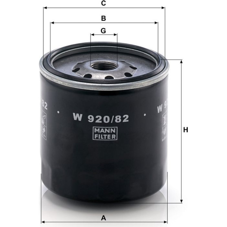 Ölfilter W 920/82 Ölfilter W 920/82
