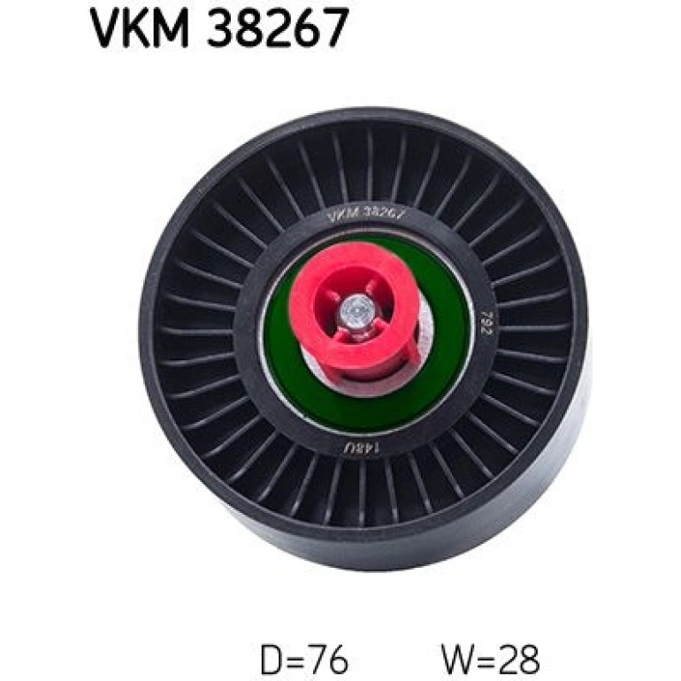 Umlenk-/Führungsrolle, Keilrippenriemen VKM 38267