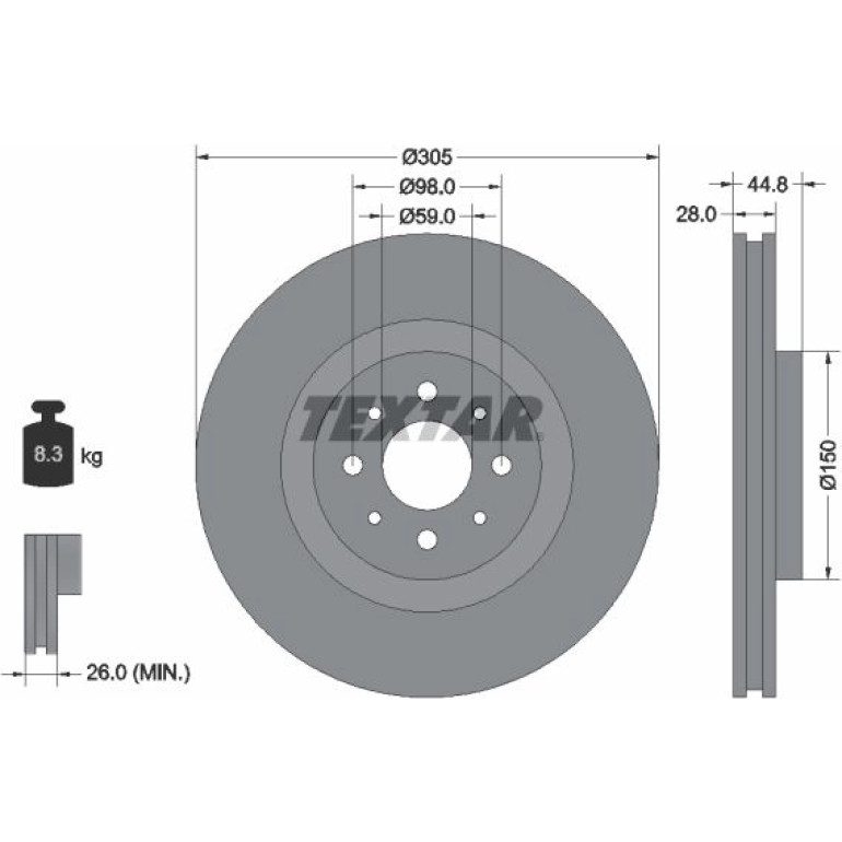 Bremsscheibe 92228503