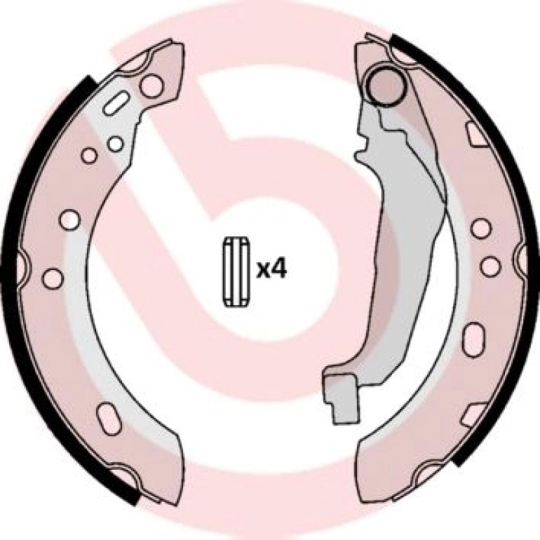 Bremsbackensatz S 56 507