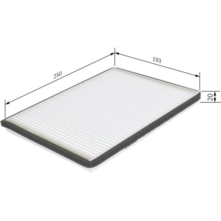 BOSCH 1 987 432 058 Innenraumfilter BOSCH 1 987 432 058 Innenraumfilter