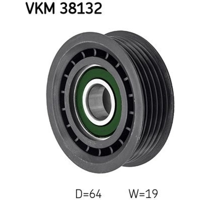Umlenk-/Führungsrolle, Keilrippenriemen VKM 38132