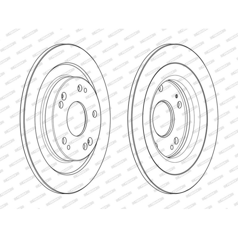 Bremsscheibe DDF2474C Bremsscheibe DDF2474C