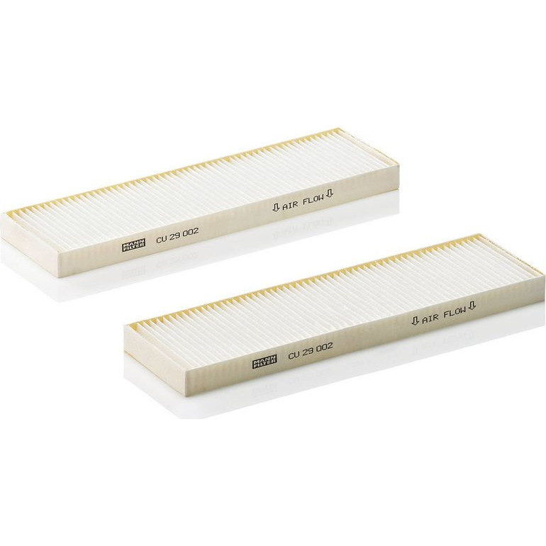 MANN-FILTER CU 29 002-2 Innenraumfilter, Partikelfilter MANN-FILTER CU 29 002-2 Innenraumfilter, Partikelfilter