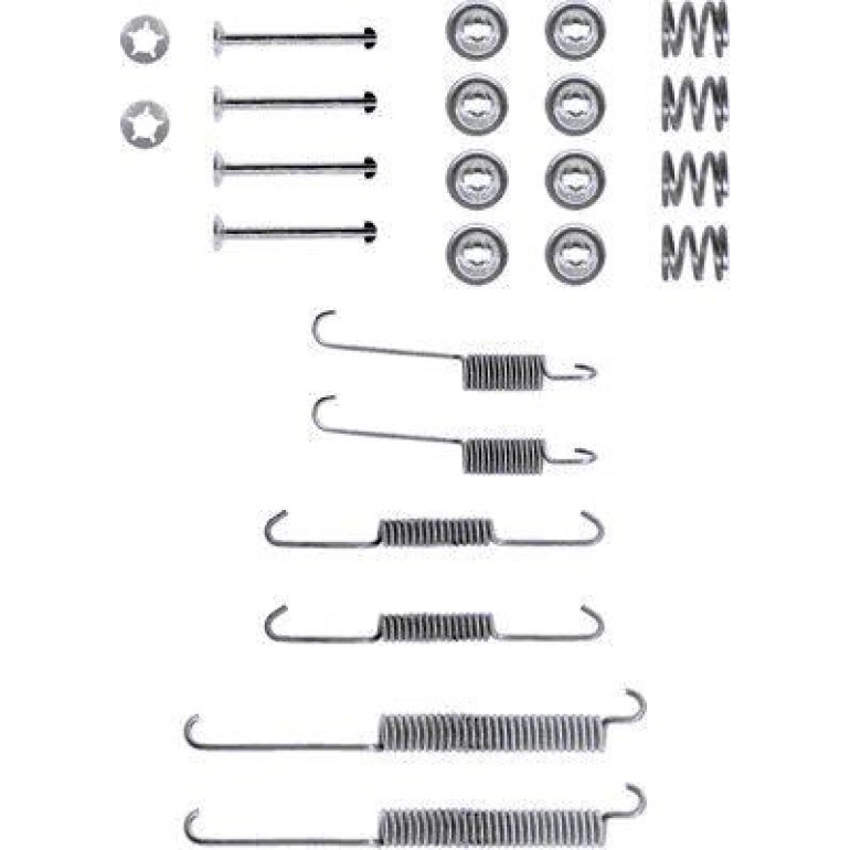 Zubehörsatz, Bremsbacken 8DZ 355 200-111 Zubehörsatz, Bremsbacken 8DZ 355 200-111