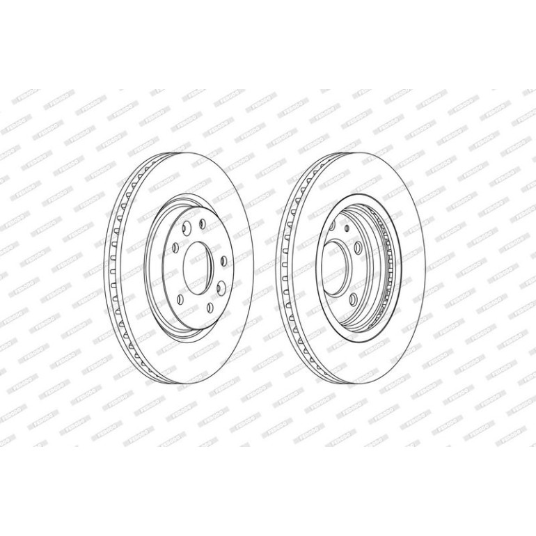 Bremsscheibe DDF2466C Bremsscheibe DDF2466C