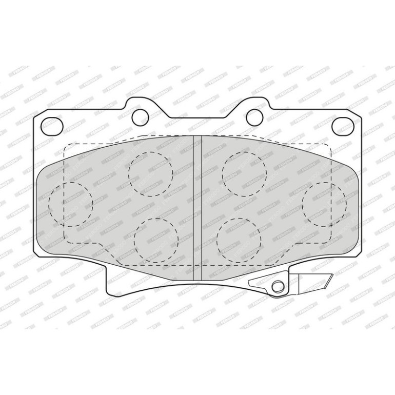 Bremsbelagsatz, Scheibenbremse FDB1502 Bremsbelagsatz, Scheibenbremse FDB1502