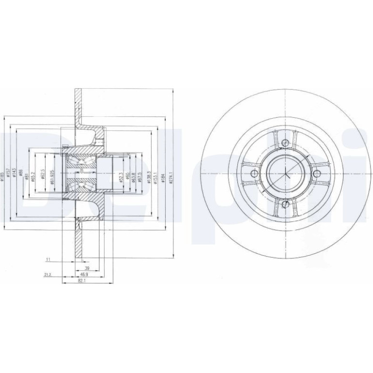 Bremsscheibe BG9029RSC Bremsscheibe BG9029RSC