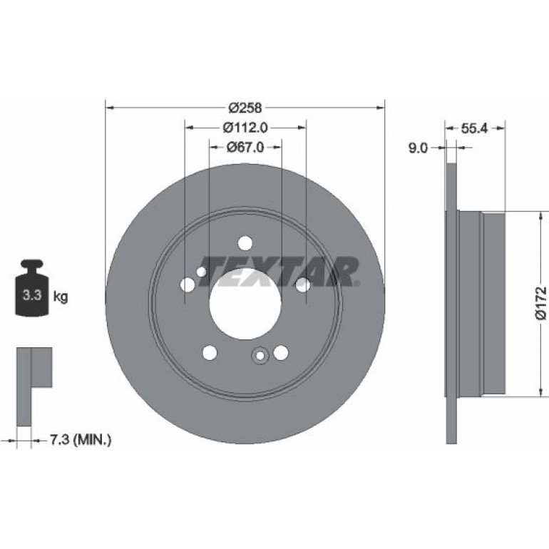 Bremsscheibe 92059503