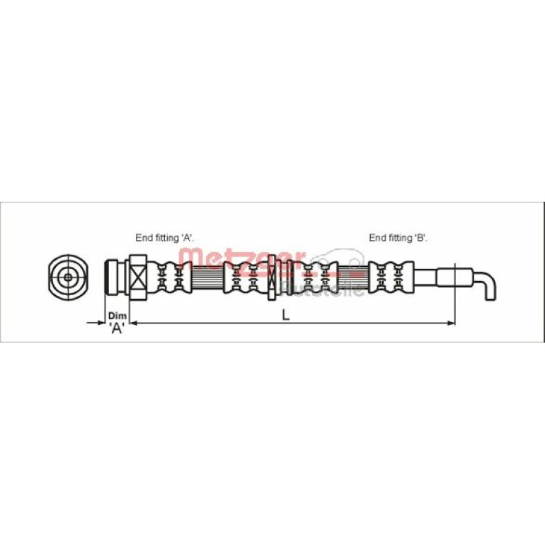 Bremsschlauch 4113669