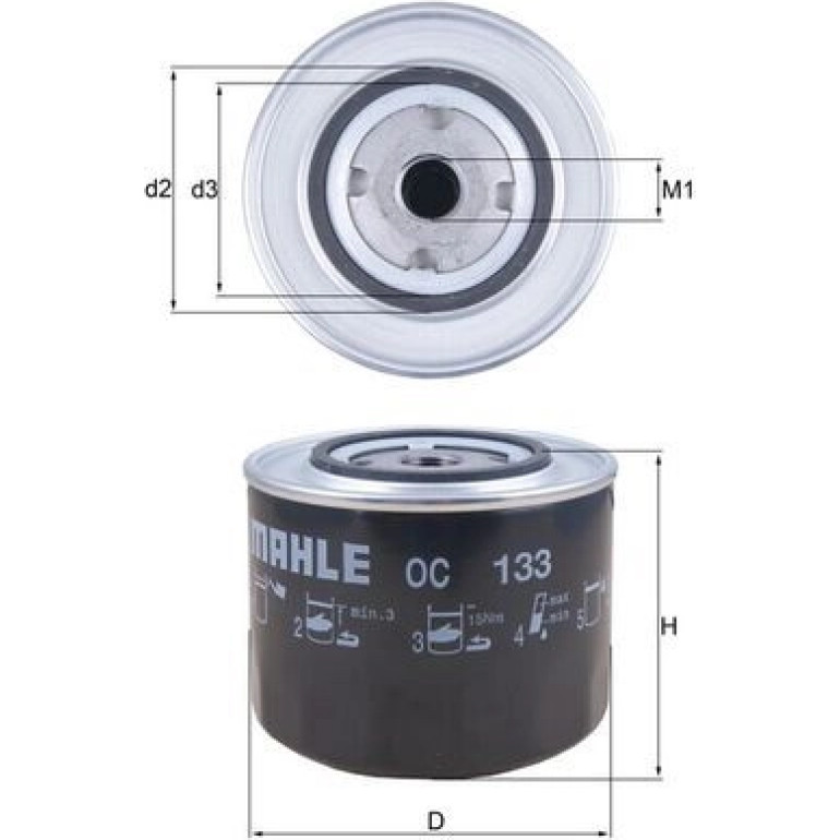 Ölfilter OC 133 Ölfilter OC 133