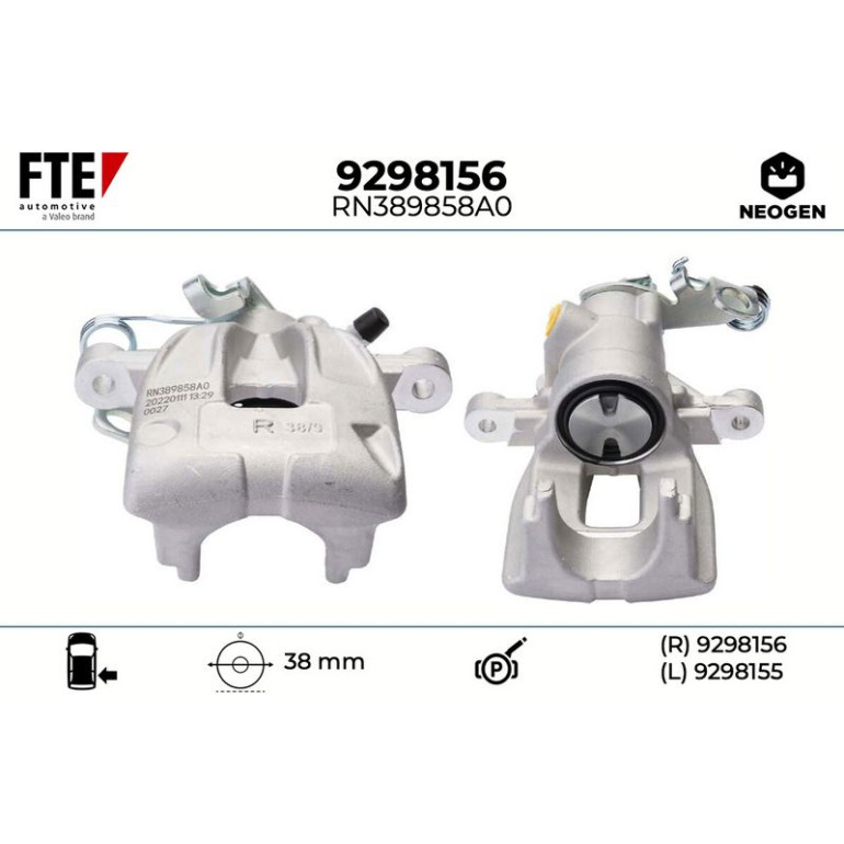 Bremssattel 9298156 Bremssattel 9298156