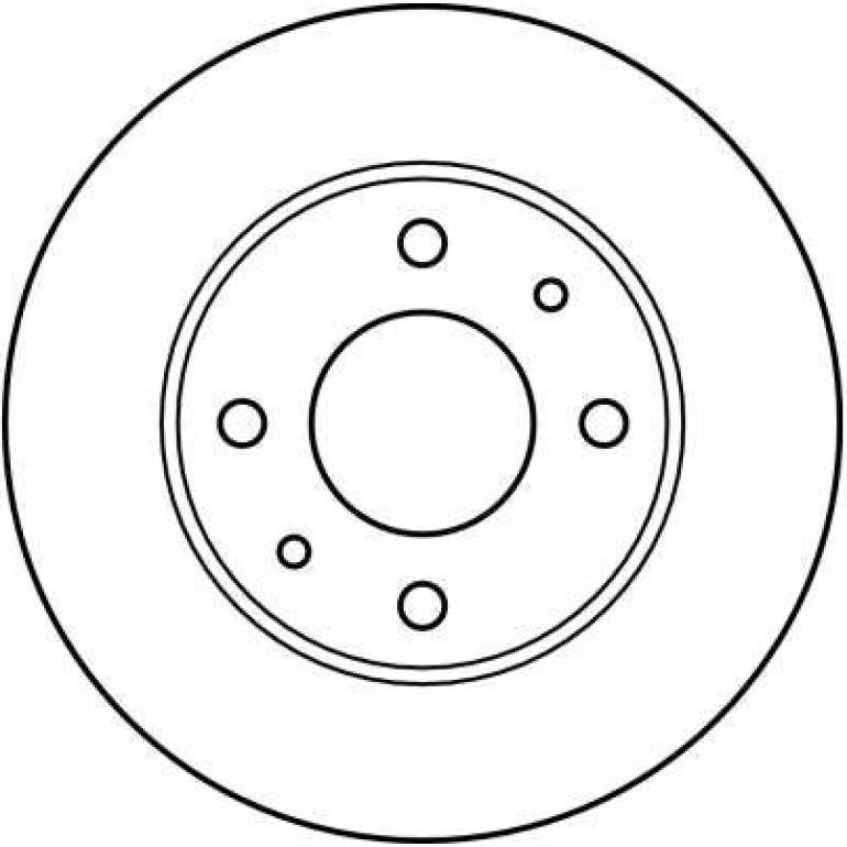 Bremsscheibe DF2576 Bremsscheibe DF2576