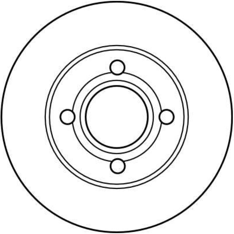 Bremsscheibe DF2599 Bremsscheibe DF2599