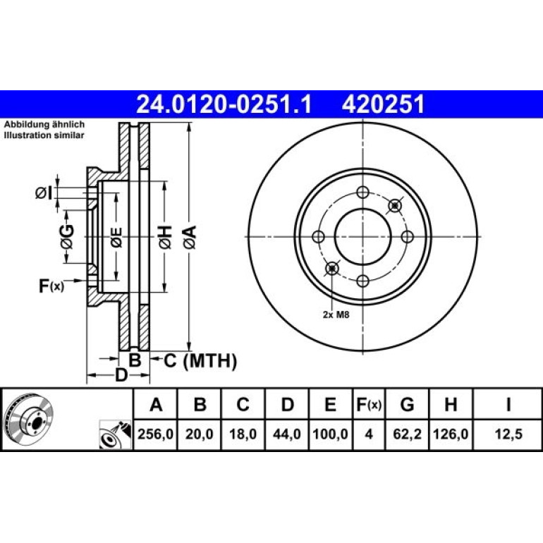 Bremsscheibe 24.0120-0251.1