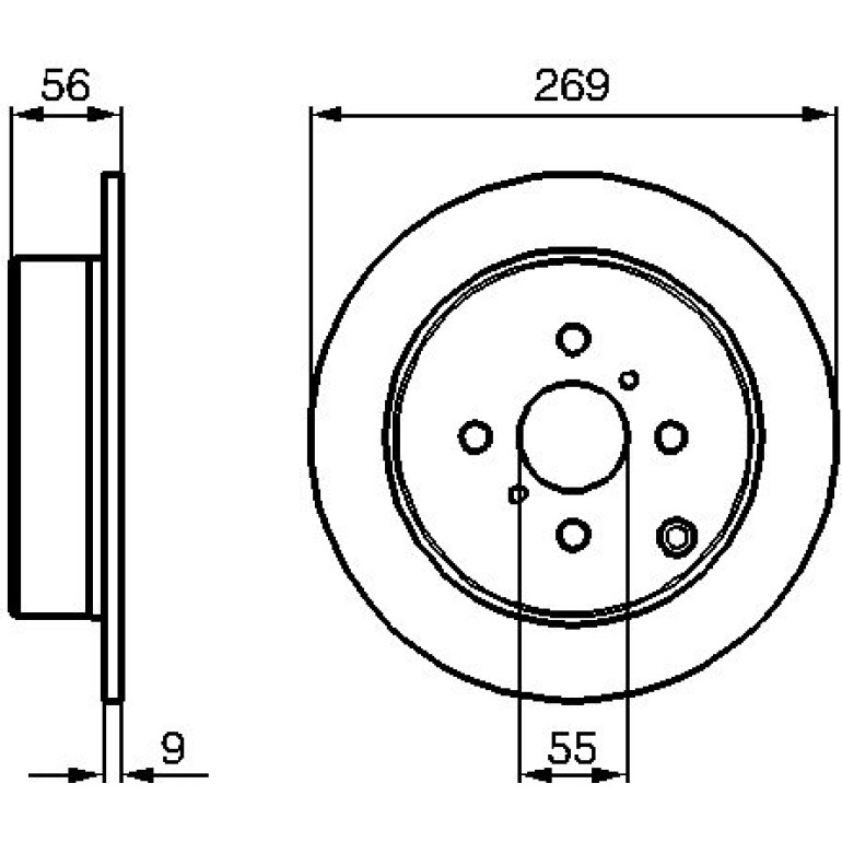 Bremsscheibe 0 986 479 B71