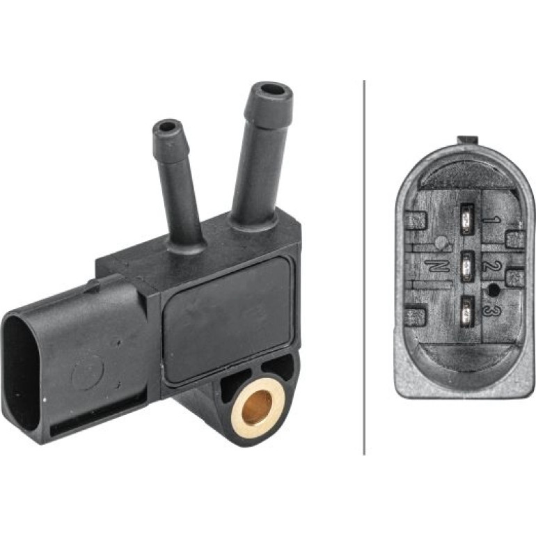 Sensor, Abgasdruck 6PP 009 409-171