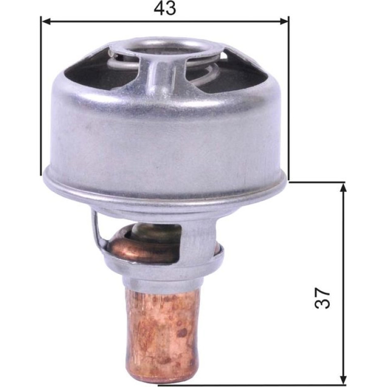 Thermostat, Kühlmittel TH01483