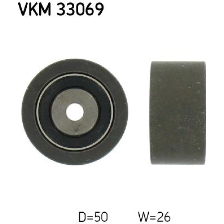 Umlenk-/Führungsrolle, Keilrippenriemen VKM 33069 Umlenk-/Führungsrolle, Keilrippenriemen VKM 33069