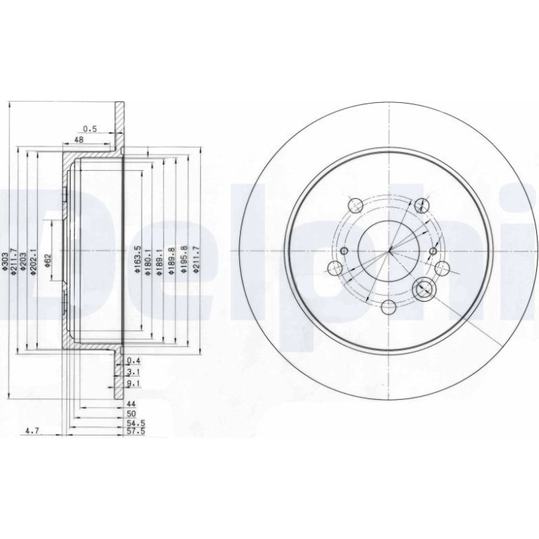 Bremsscheibe BG3691