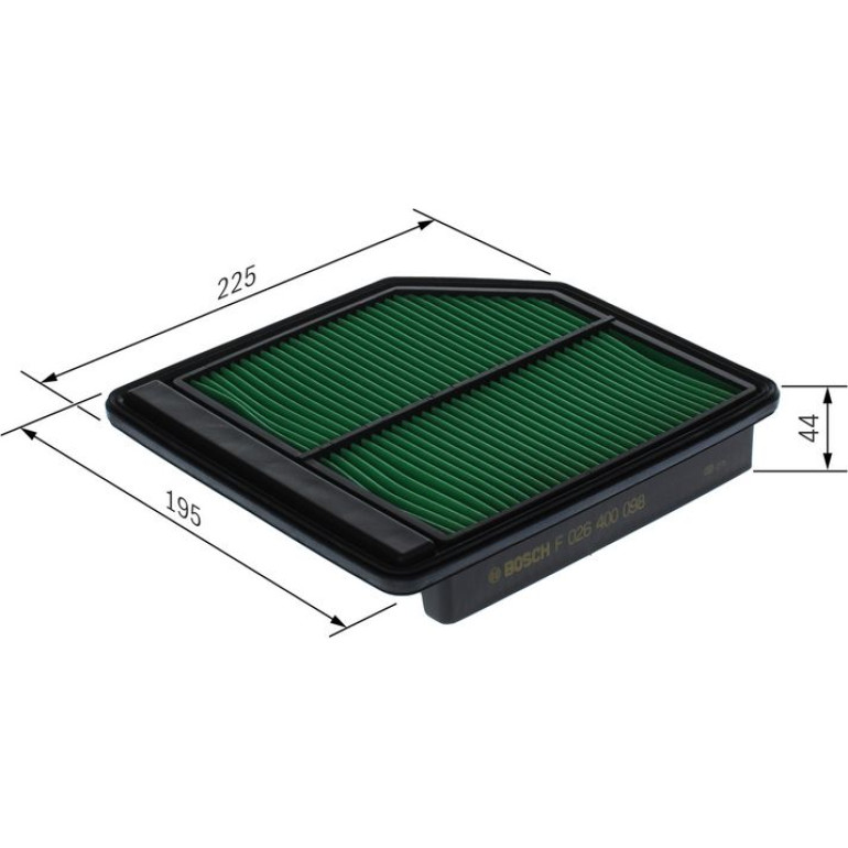 BOSCH F 026 400 098 Luftfilter BOSCH F 026 400 098 Luftfilter