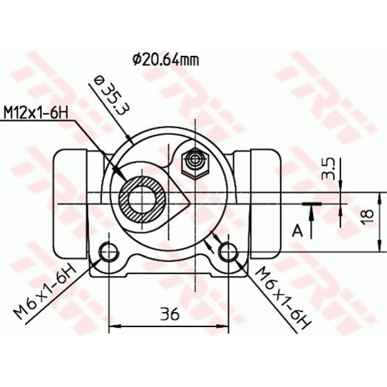 Radbremszylinder BWF168
