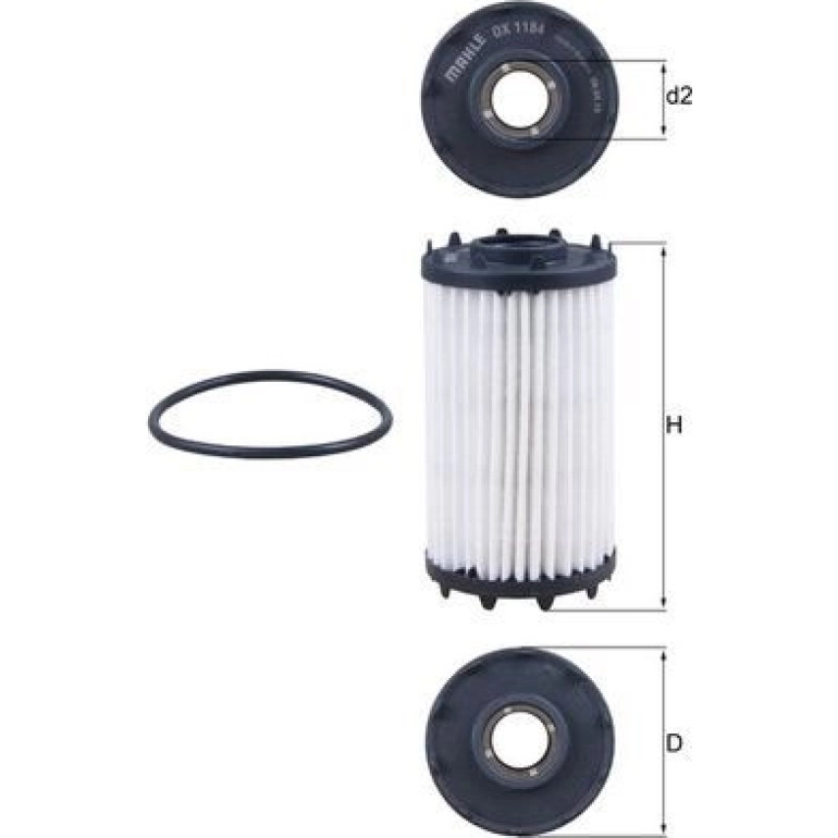 Ölfilter OX 1184D Ölfilter OX 1184D