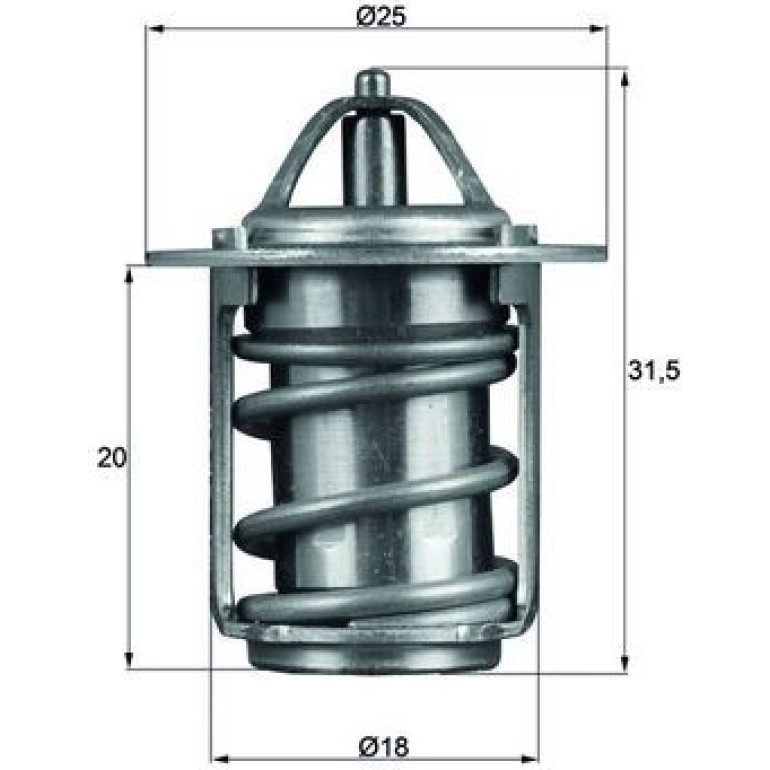 Thermostat, Kühlmittel TX 6 83 Thermostat, Kühlmittel TX 6 83