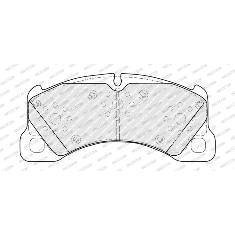 Bremsbelagsatz, Scheibenbremse FDB5417 Bremsbelagsatz, Scheibenbremse FDB5417