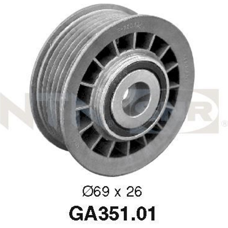 Umlenk-/Führungsrolle, Keilrippenriemen GA351.01 Umlenk-/Führungsrolle, Keilrippenriemen GA351.01