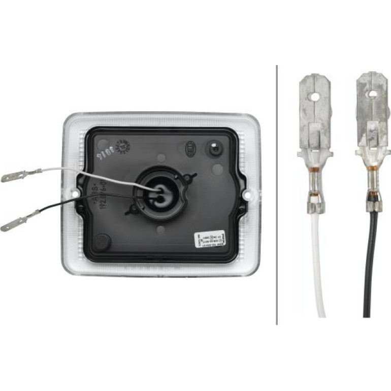 Lichtscheibe, Blinkleuchte 9DW 195 804-011