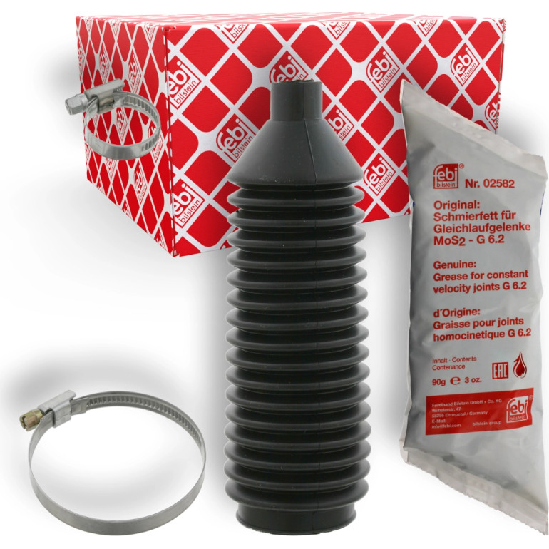 FEBI BILSTEIN 05958 Faltenbalgsatz, Lenkung FEBI BILSTEIN 05958 Faltenbalgsatz, Lenkung