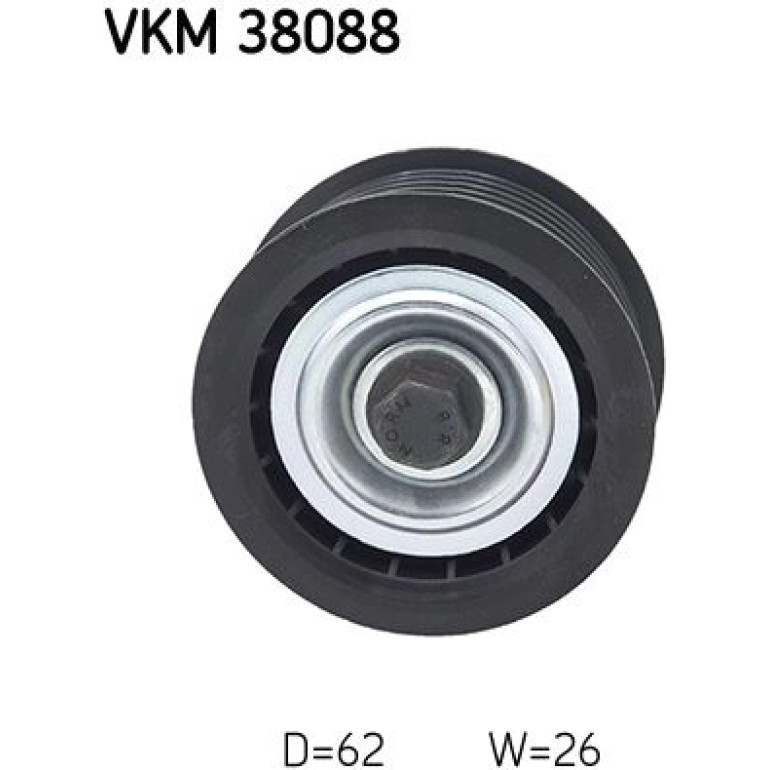 Umlenk-/Führungsrolle, Keilrippenriemen VKM 38088