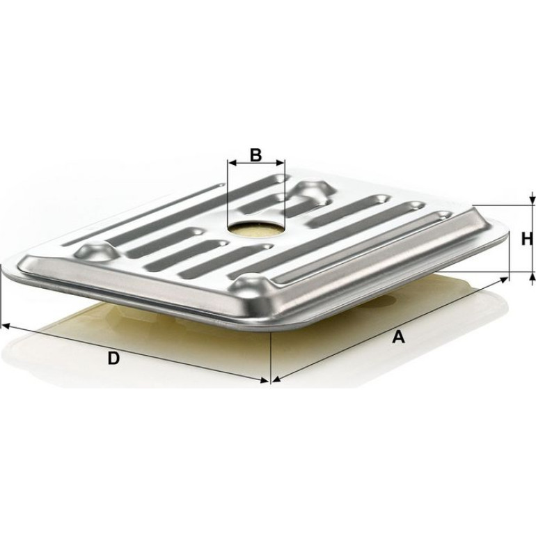 Hydraulikfilter, Automatikgetriebe H 2019 KIT 1