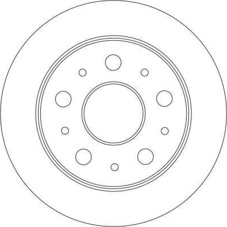 Bremsscheibe DF4245 Bremsscheibe DF4245