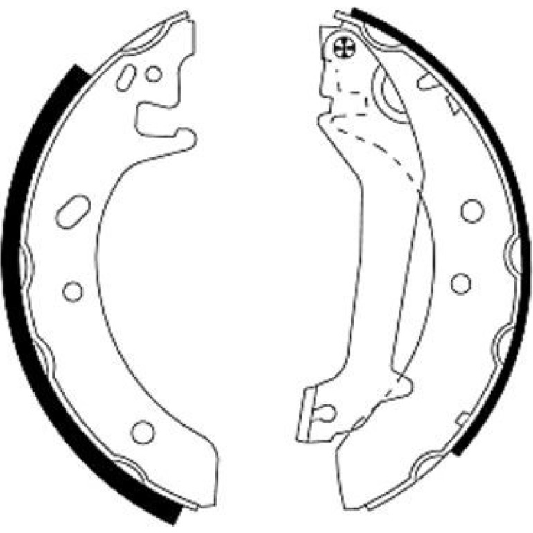 Bremsbackensatz 91046600