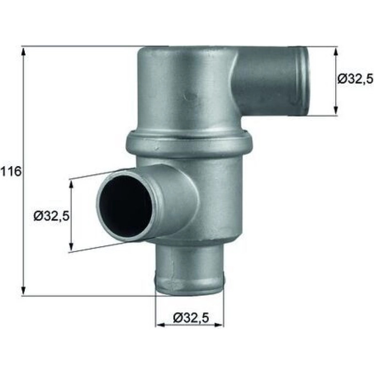 Thermostat, Kühlmittel TH 37 80 Thermostat, Kühlmittel TH 37 80