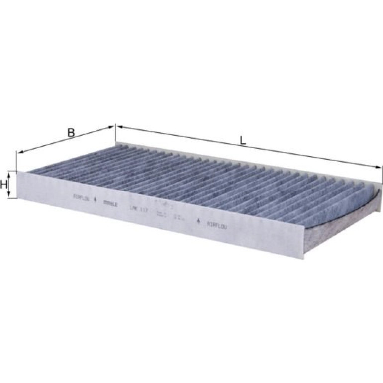 Filter, Innenraumluft LAK 117 Filter, Innenraumluft LAK 117