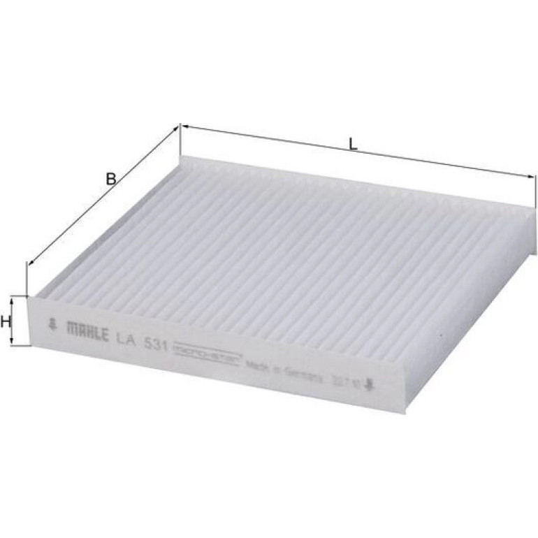Filter, Innenraumluft LA 531