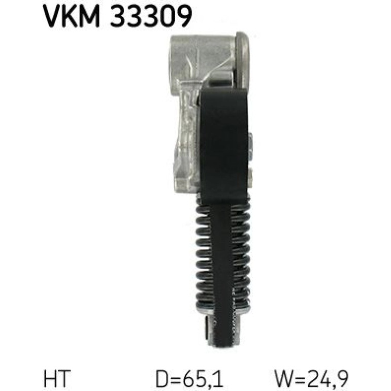 Spannrolle, Keilrippenriemen VKM 33309 Spannrolle, Keilrippenriemen VKM 33309