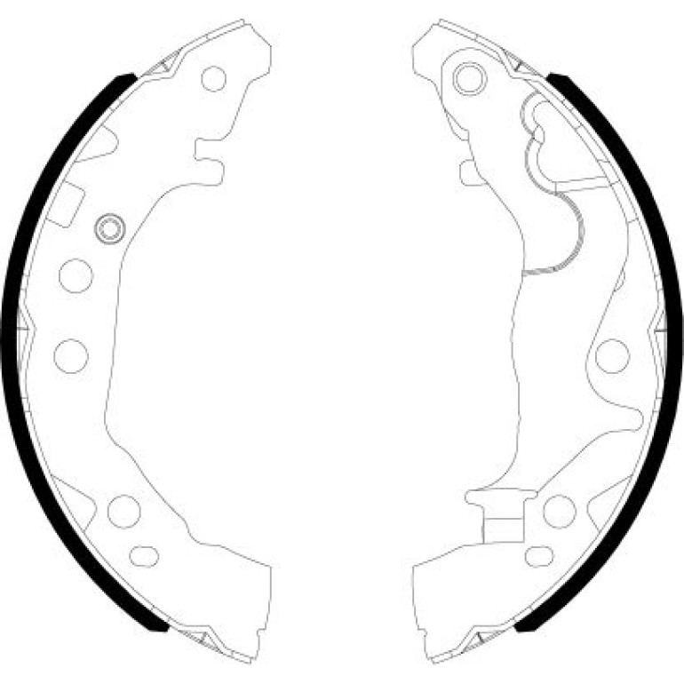 Bremsbackensatz 91086800