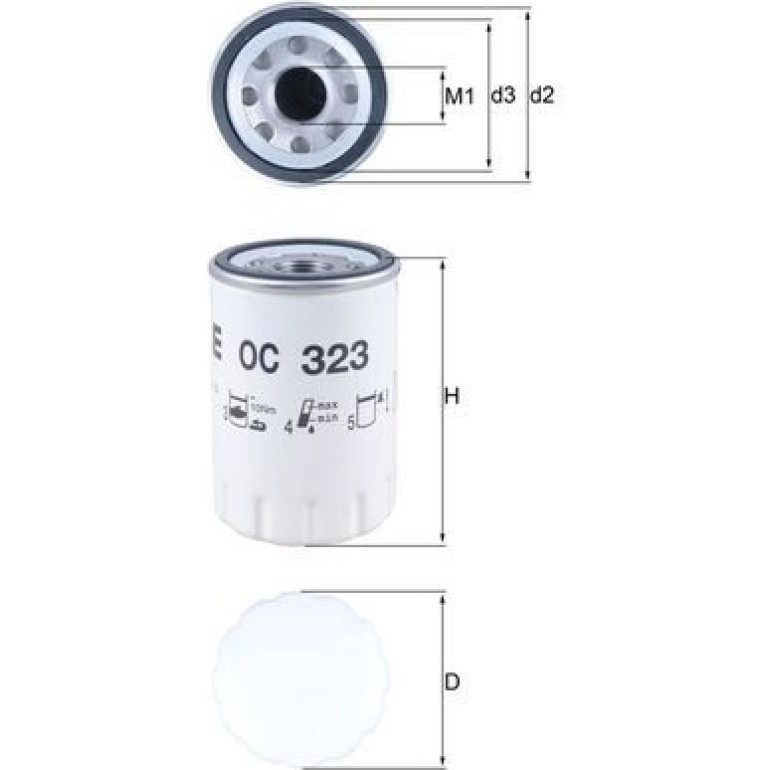 Ölfilter OC 323 Ölfilter OC 323