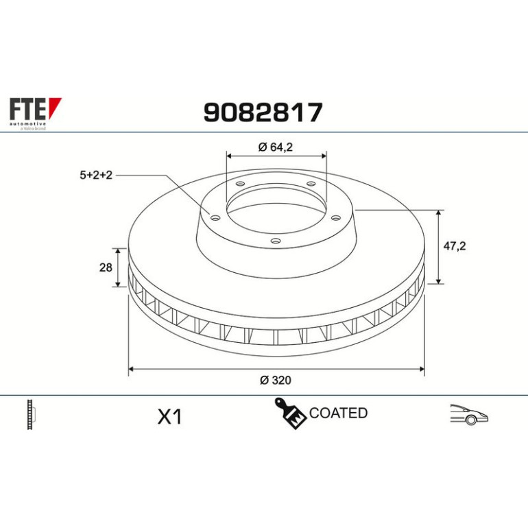 Bremsscheibe 9082817