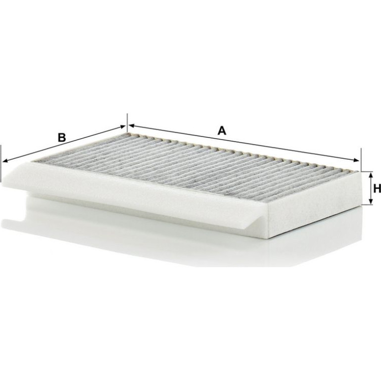 MANN-FILTER CUK 27 021-2 Innenraumfilter, Aktivkohlefilter MANN-FILTER CUK 27 021-2 Innenraumfilter, Aktivkohlefilter